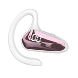Digital Display Hanging Ear Bone Conduction Bluetooth Headset - Yx02 - Black