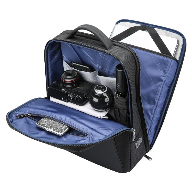 Usb Charging Anti-theft Business Backpack - Black