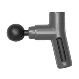 Mini Vibration Massage Gun - Brushless Grey - Front View