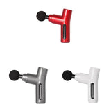 Mini Vibration Massage Gun - Brushless Grey - Side View