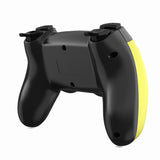 Wireless Bluetooth Game Controller for Switch Pro Pc and Android with Vibration Wake-up - Blue - Rear View