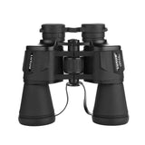 High Power Outdoor Binoculars for Low Light Night Vision - 20x50 - Black - Front View