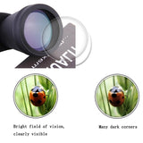 High Power Outdoor Binoculars for Low Light Night Vision - 20x50 - Black - 45-Degree Angle