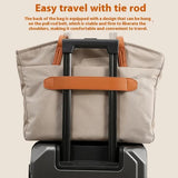 Large Capacity Laptop Tote For Women - Black - Extra Image