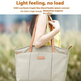 Large Capacity Laptop Tote For Women - Black - Extra Image