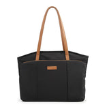 Large Capacity Laptop Tote For Women - Black - Extra Image
