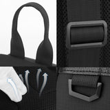 Waterproof Men Chest Bag Multifunctional Shoulder Crossbody For Riding And Casual Use - Black - Extra Image