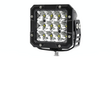 35W / 4000Lm / 6000K / Dc 9 - 30V Car 5 Inch Square Work Light - White - Front View