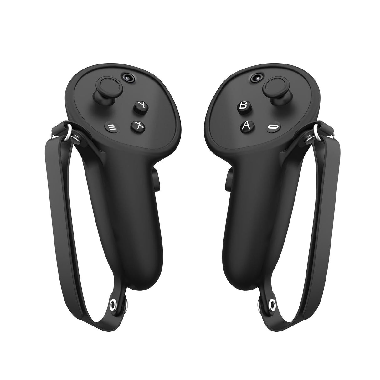 Pair of Silicone Vr Handle Cases for Meta Quest Pro - Black