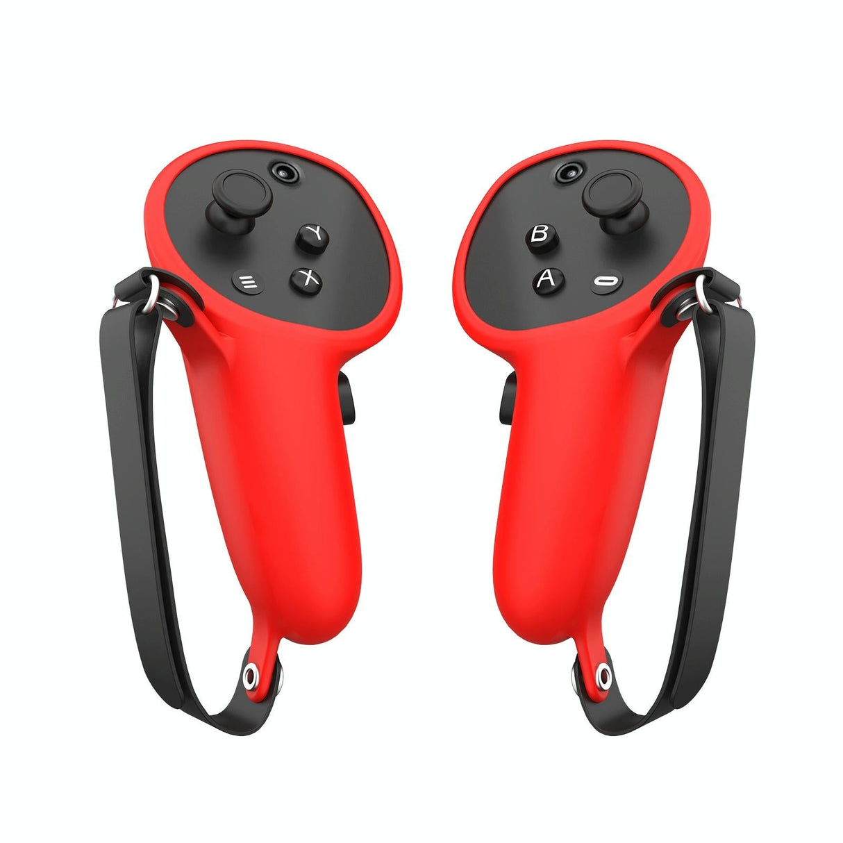 Pair of Silicone Vr Handle Cases for Meta Quest Pro - Black