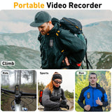1080P Mini Action Cam For Sport Dv Video Recording 0.96 Inch Pocket Camera - White - 45-Degree Angle