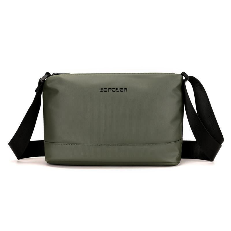 Lightweight Men Shoulder Bag For Commuting - Black