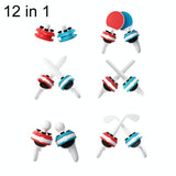 Complete 12-piece Controller Grip Set for Meta Quest