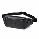 Large Capacity Waterproof Sports Waist Pack For Men - Black - Extra Image