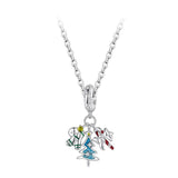 925 Sterling Silver Gingerbread Man Pendant Scc2914 - Side View