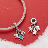 925 Sterling Silver Gingerbread Man Pendant Scc2914 - 45-Degree Angle