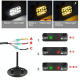5.5 Inch Elliptical Hybrid Luminous Seagull Angel Eye Car Work Light - Extra Image