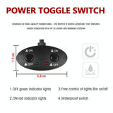 5.5 Inch Elliptical Hybrid Luminous Seagull Angel Eye Car Work Light - Extra Image