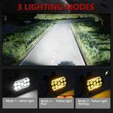 5.5 Inch Elliptical Hybrid Luminous Seagull Angel Eye Car Work Light - Extra Image