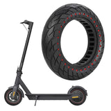 10x2.5 Inflatable Honeycomb Solid Run-flat Tire for Electric Scooter - Blue - 44Mm Slot Blue