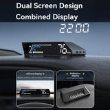 Vehicle Obd Head Up Display Multi Function Instrument For Oil Temp & Gearbox Monitoring - S100 - Extra Image