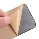 Marble Road Stretch Phone Card Holder Sticky Clip - Purple - Top-Down View