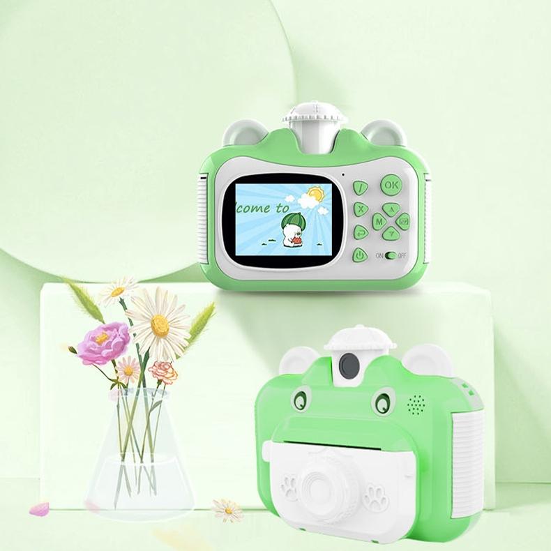 Smart Digital Kids Camera - Photo & Video - no Memory Card - Pink + White