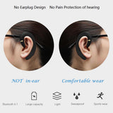 Waterproof Wireless Earphone with Mic for Android / Iphone - Black