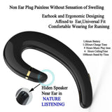 Waterproof Wireless Earphone with Mic for Android / Iphone - Black