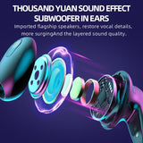 True Stereo Touch Bluetooth Earphones - G10 Tws 5.2 - White - Top-Down View