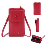 Adjustable Crossbody Phone Bag With Multi Card Slots - Black - Extra Image
