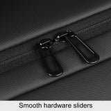 Expandable Double Shoulder Backpack For Business Or Casual Use - Black - Extra Image