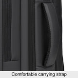 Expandable Double Shoulder Backpack For Business Or Casual Use - Black - Extra Image