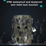 Outdoor Camouflage Dual Lens Infrared Camera with 4k Resolution and Night Vision