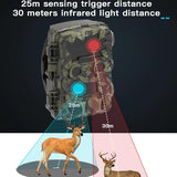 Outdoor Camouflage Dual Lens Infrared Camera with 4k Resolution and Night Vision - Extra Image
