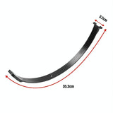 Black Fender Tail Light Cover for Ninebot Max G30 Electric Scooter - Top-Down View