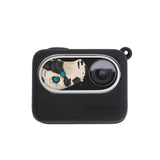 Silicone Case for Insta360 Go 3 with Neck Strap and Skin Wrap - White - Extra Image