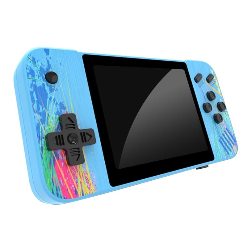 800 Built-In Games G3 Macaron Handheld Game Console With 3.5 Screen - Pink