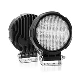 4 Inch Flood - Surface Mixed Luminous Anti - Glare Lens Round Light D0084 - Top-Down View