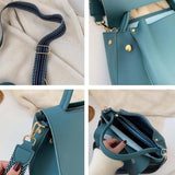 Versatile Autumn / Winter Shoulder Bag For Women - Khaki - 45-Degree Angle