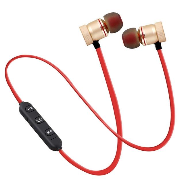 Wireless Bluetooth Sport Earbuds with Mic - Moreblue S07 - Black