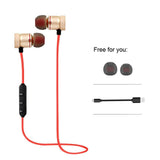 Wireless Bluetooth Sport Earbuds with Mic - Moreblue S07 - Black