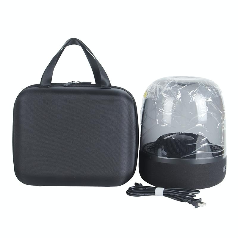 Portable Speaker Storage Bag for Harman Kardon Aura Studio 3 / 4 - Black