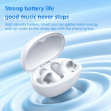 Wireless Bluetooth Earphone - Ear-mounted T306 - Black - Close-Up Angle