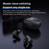 Wireless Bluetooth Earphone - Ear-mounted T306 - Black