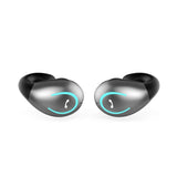 Ultra-light Wireless Bluetooth Earphones - Yx08 Stereo V5.0 - Black