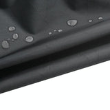 Water-repellent Billiard Table Cover - 225x116x82cm - Black - 45-Degree Angle