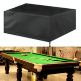 Water-repellent Billiard Table Cover - 225x116x82cm - Black