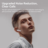 True Wireless Stereo Bluetooth Earphones - S61 - White - Side View
