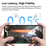 True Wireless Stereo Bluetooth Earphones - S61 - White - Extra Image